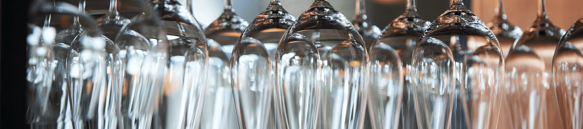 Hanging Glassware for wine