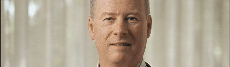 Close up photo of John Duval, Penfolds former Chief Winemaker