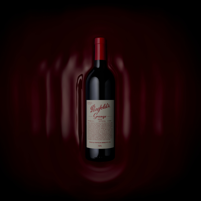 Bottle of Penfolds Grange 