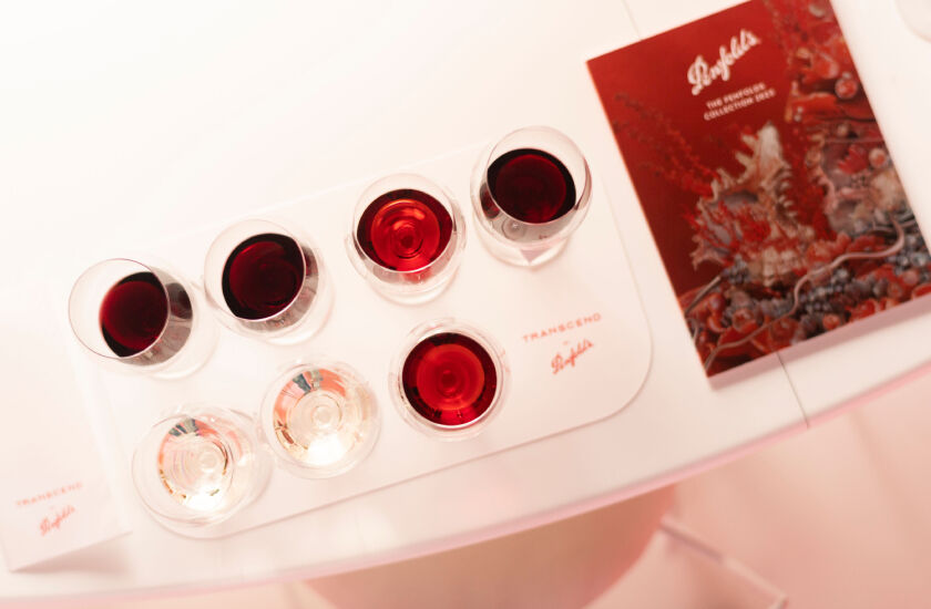 Transcend by Penfolds Tasting board