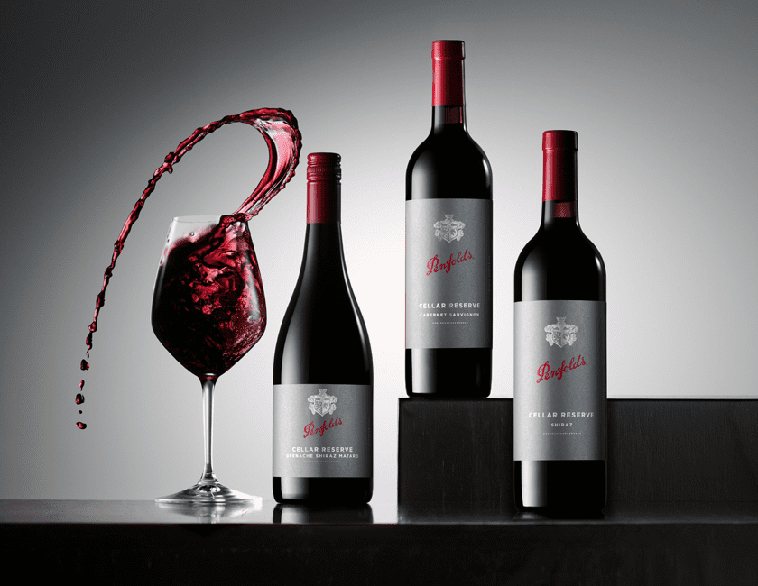 Penfolds Cellar Reserve Collection Featuring New Shiraz, Cabernet Sauvignon and Grenache Varietals 