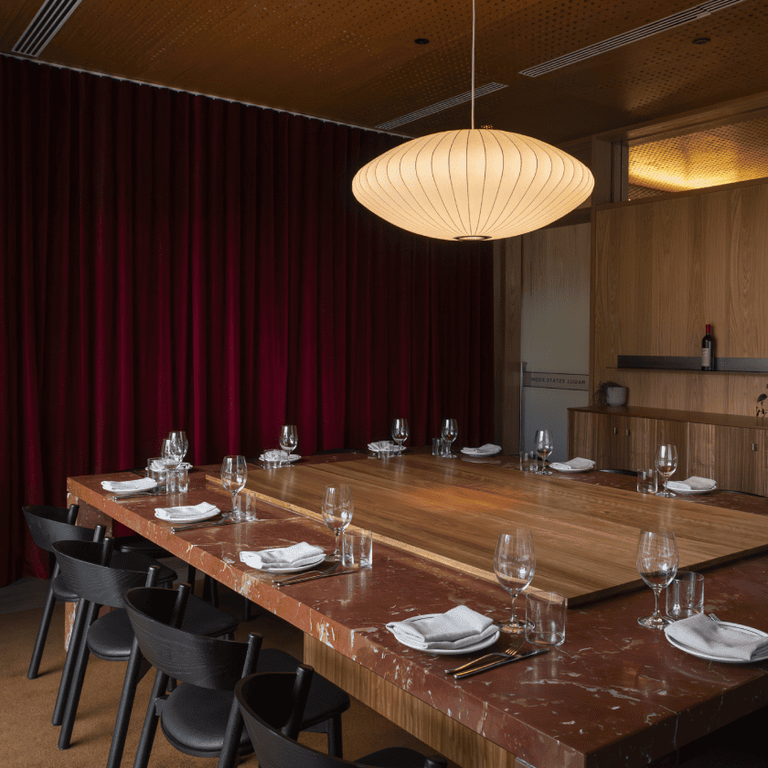 Penfolds Magill Estate kitchen dining table