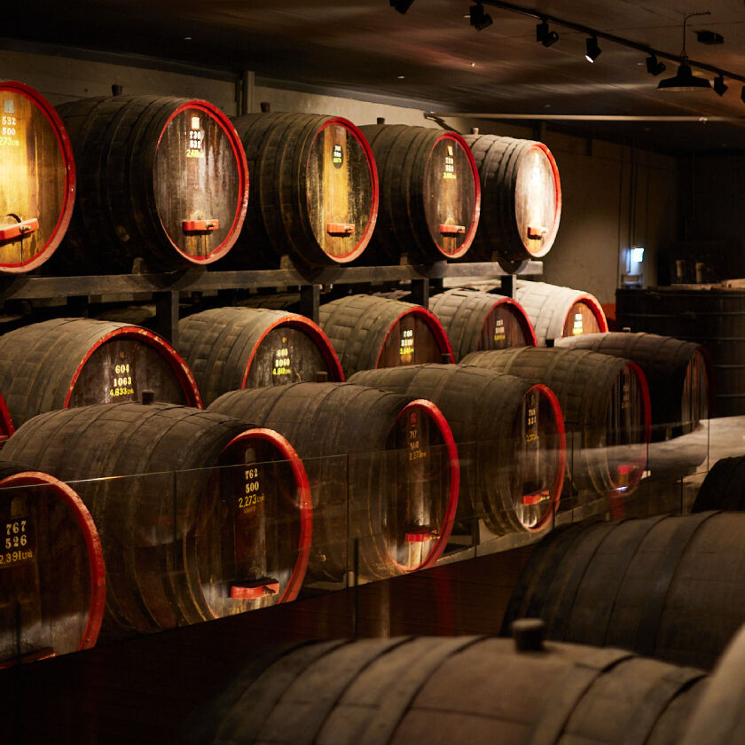 Penfolds barrels