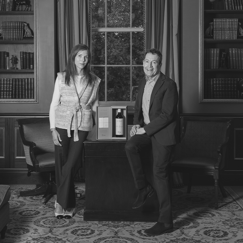 Peter Gago and Caroline Frey, Chief Winemakers with Gift Box Wine